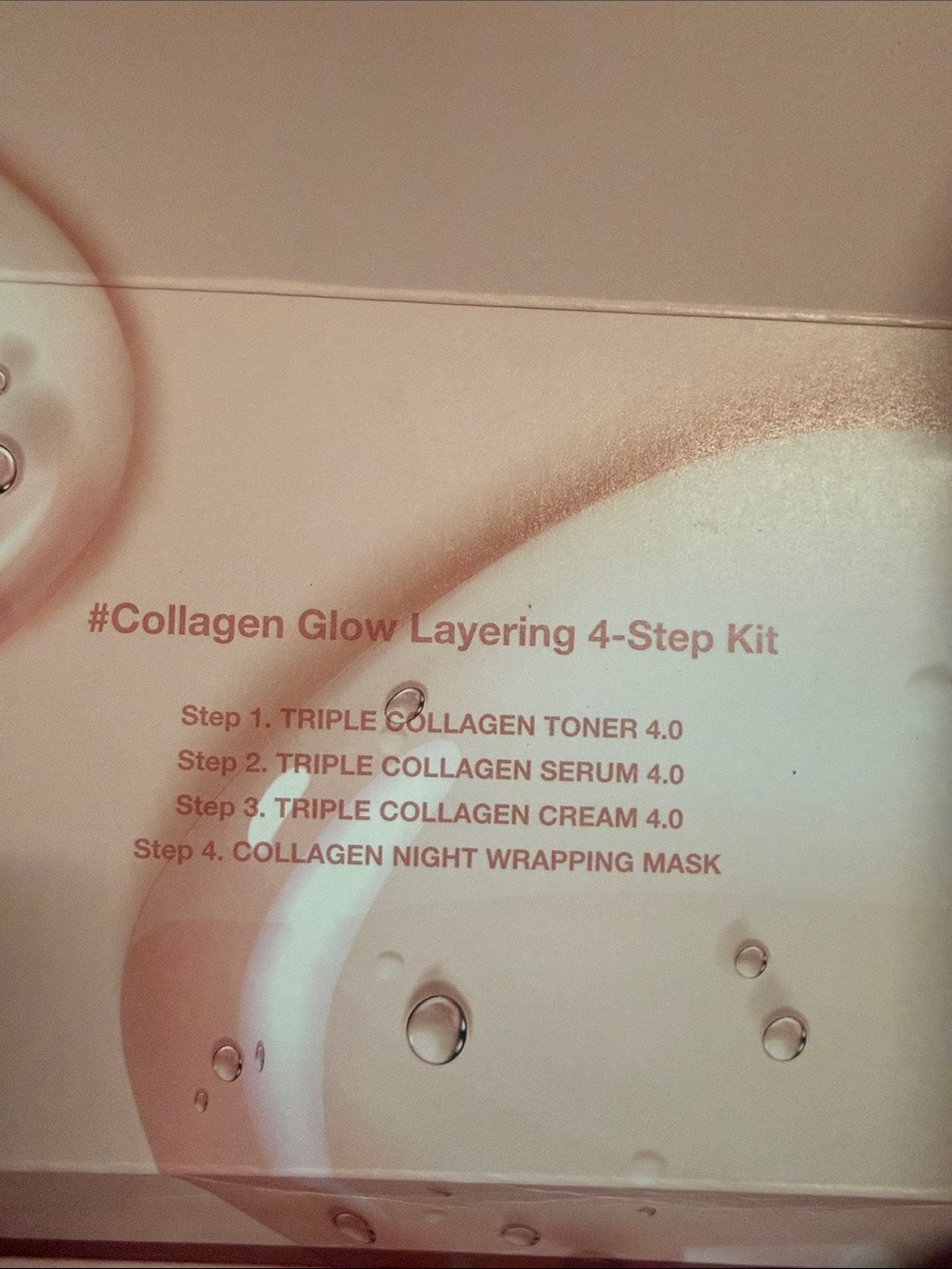 Medicube Triple Collagen Glow 4-Step Kit - Pink - Picture 2 of 3